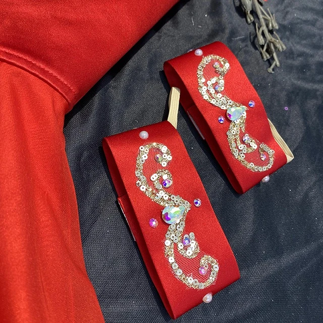 Robe courte de ballet rouge The Talisman | R0697