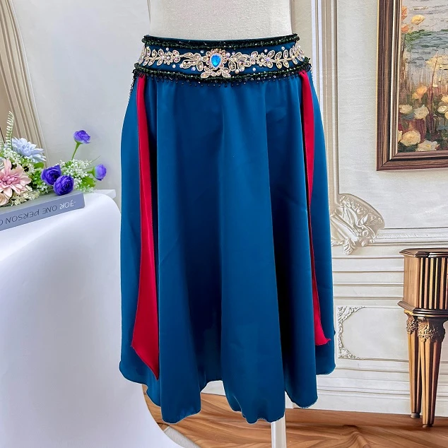 Costume de ballet de personnage en deux pi&egrave;ces bleu sarcelle | R1212